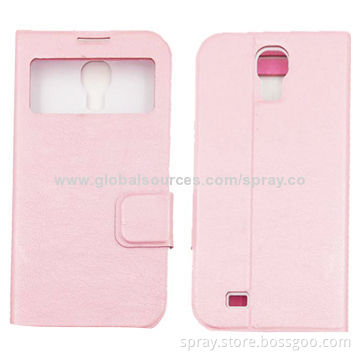 Leather Sleeves for Samsung Galaxy S5, Ultra-slim Version, High-quality PU, Folio Case